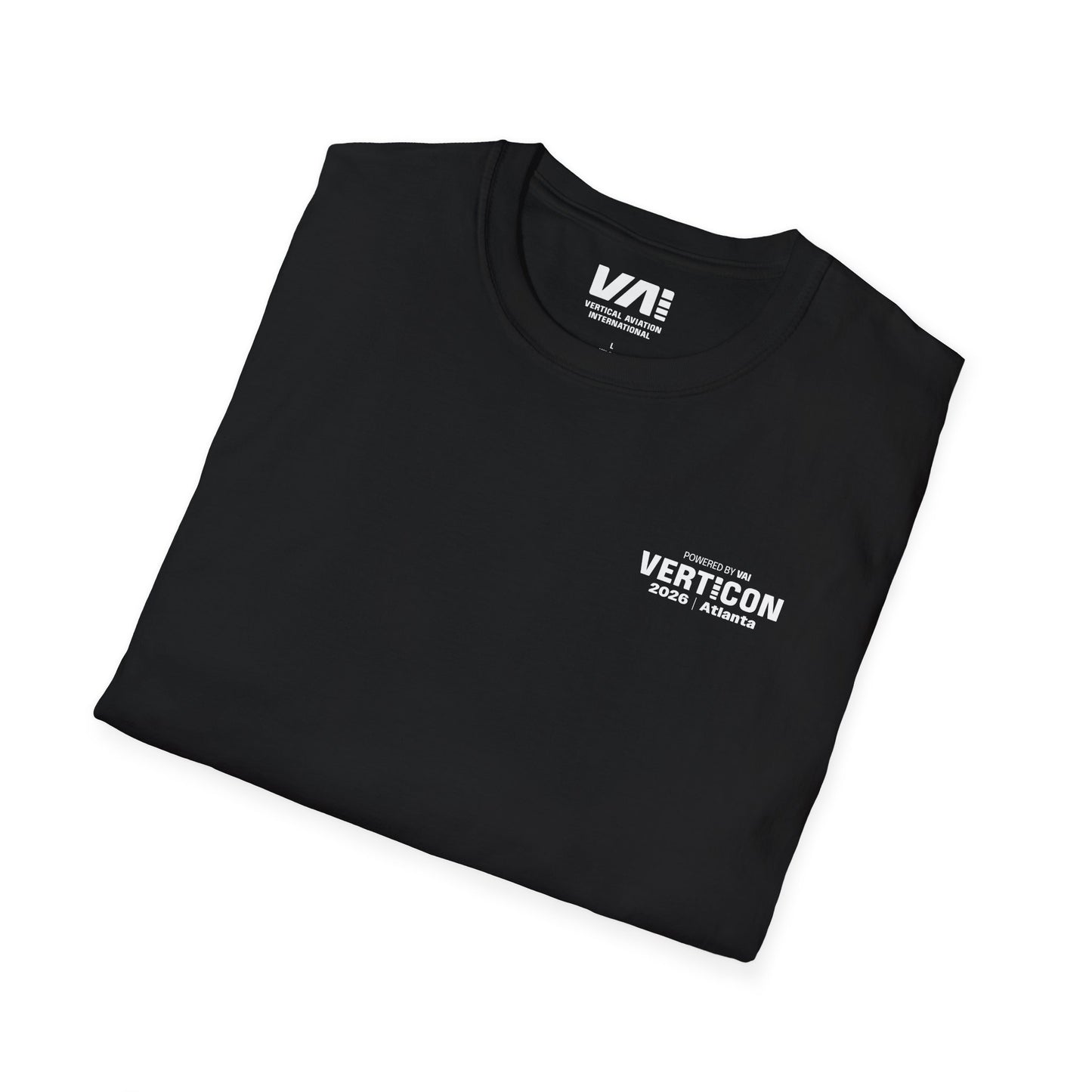 Unisex "VERTICON Atlanta 2026" Black Cotton Tee