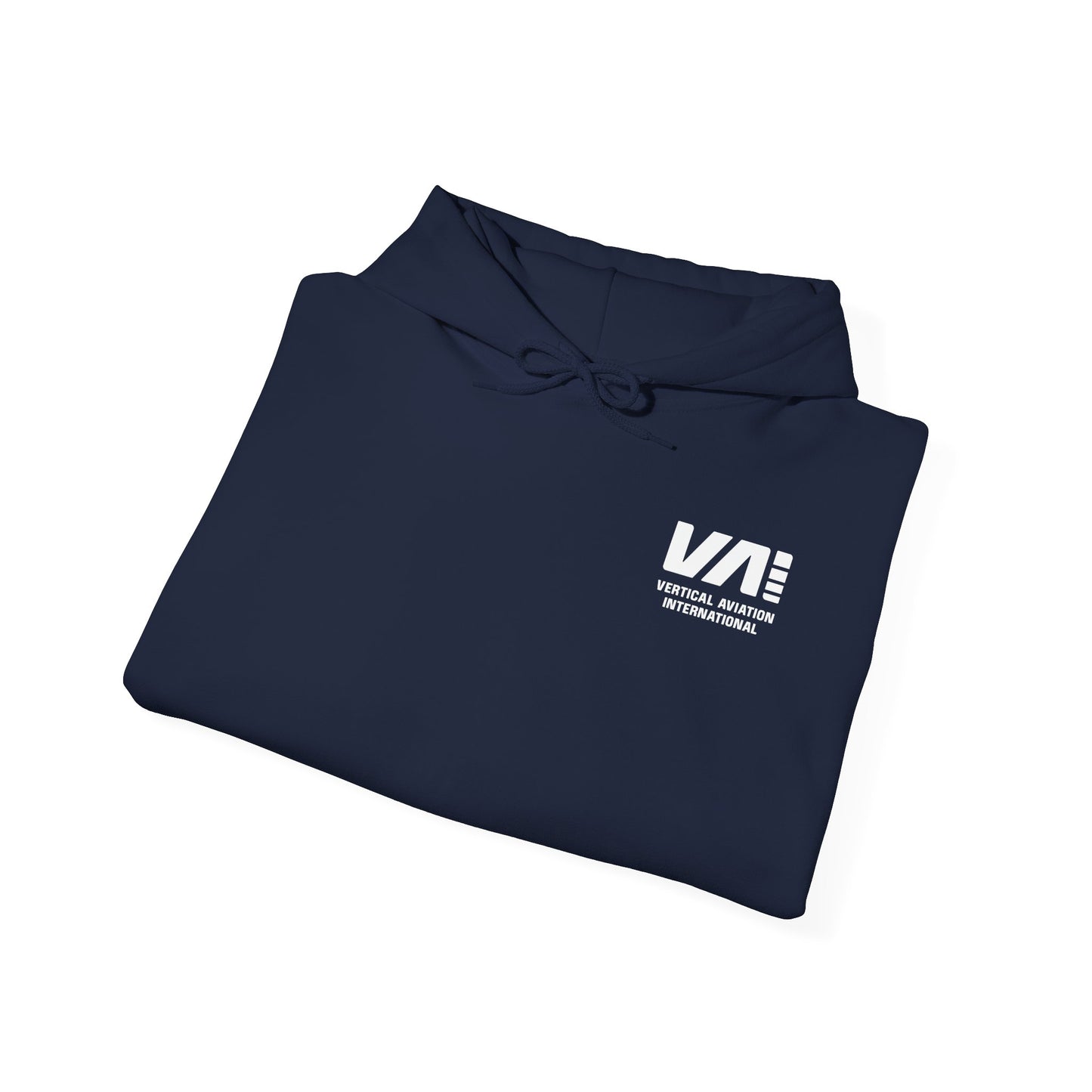 Navy Blue "Approach From Front" Pullover Hood Sweatshirt