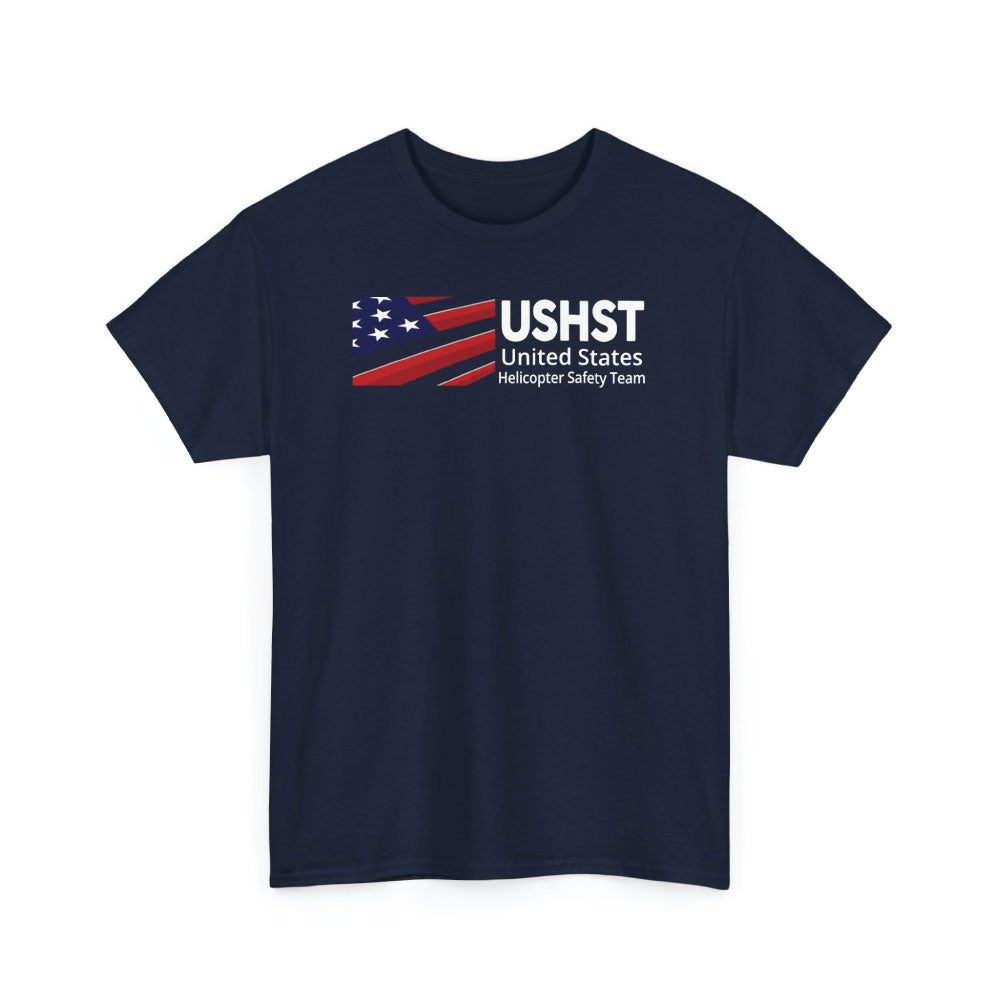 USHST Navy Blue Cotton Short Sleeve T-shirt
