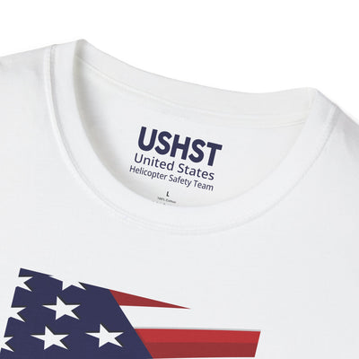 "USHST" White  100% Cotton Tee