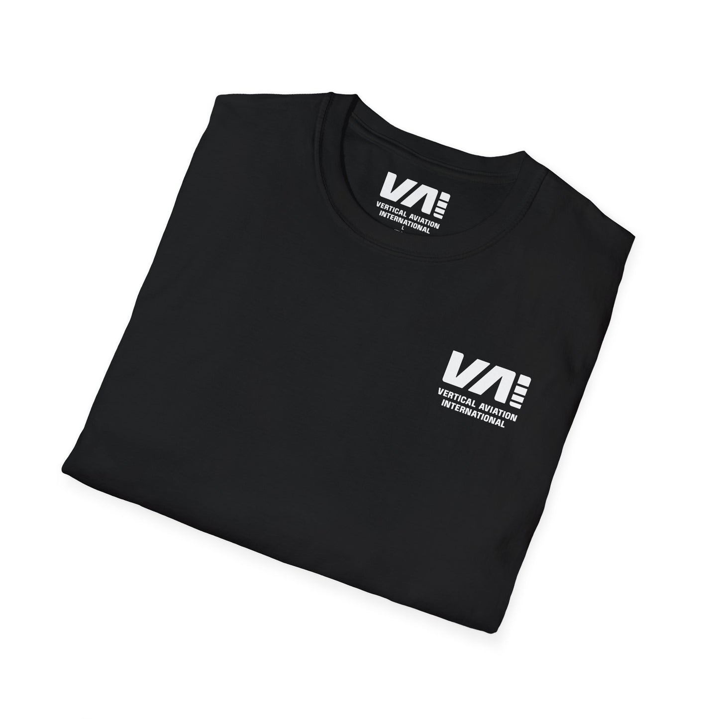 Unisex "VAI - Approach From Front" Black T-Shirt