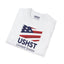 "USHST" White  100% Cotton Tee