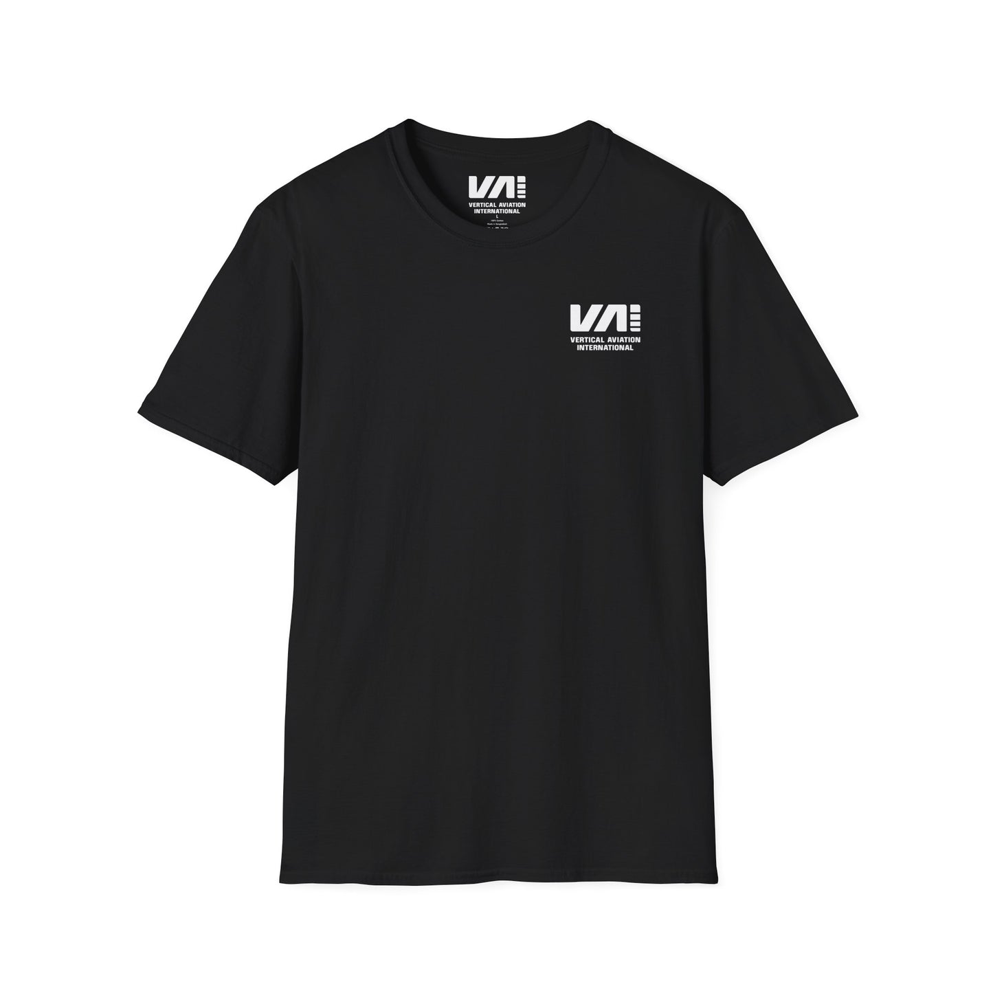 Unisex "VAI - Approach From Front" Black T-Shirt