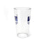 16oz. "VAI" Clear Glass Solid Base Pint Glass