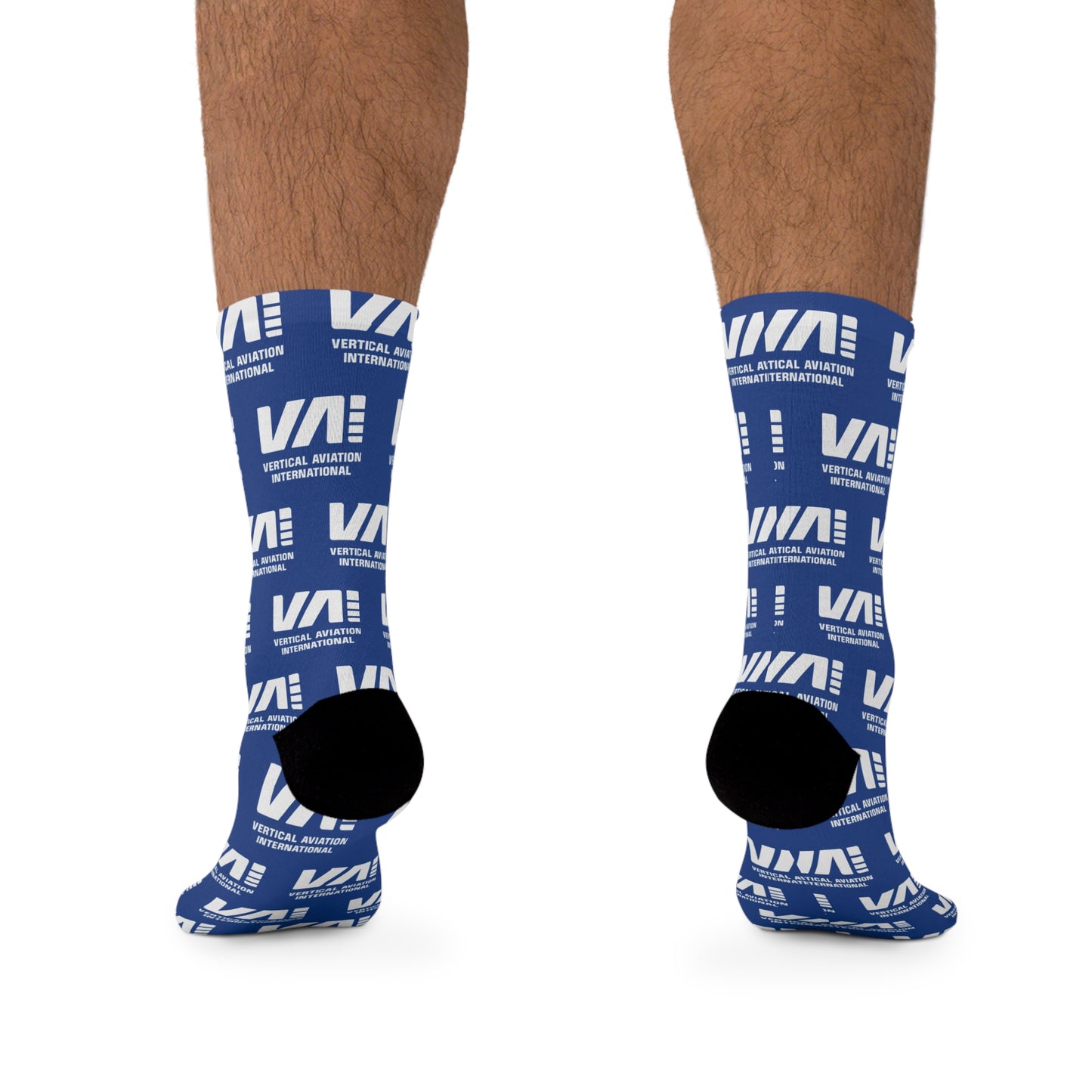Socks - Royal Blue with VAI All Over Print