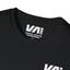 Unisex "VAI - Approach From Front" Black T-Shirt