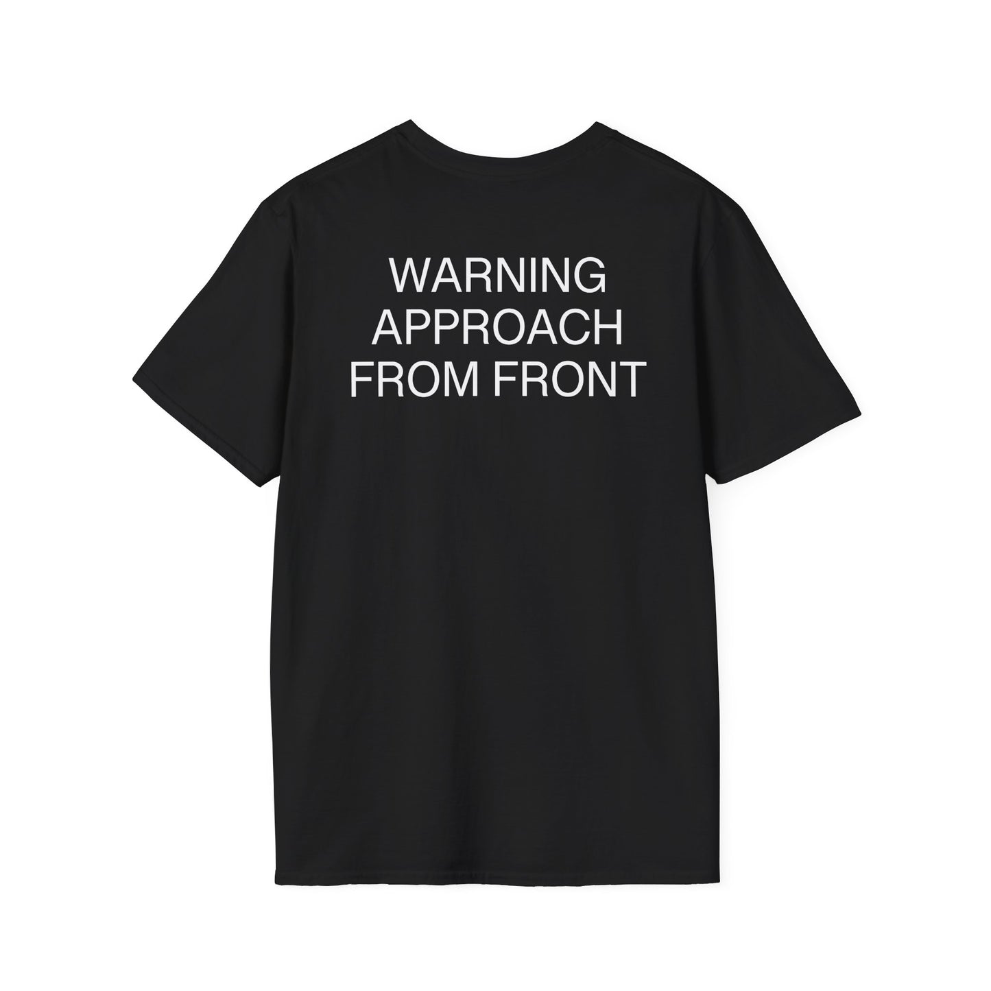 Unisex "VAI - Approach From Front" Black T-Shirt