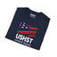 "USHST" Navy Blue Cotton Tee