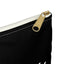 "VAI Apply Before Flight" Black Zippered Cosmetic Pouch