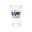 16oz. "VAI" Clear Glass Solid Base Pint Glass