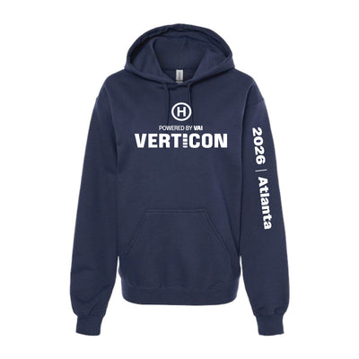 VERTICON 2026 Atlanta - Powered by VAI Event Navy Hoodie