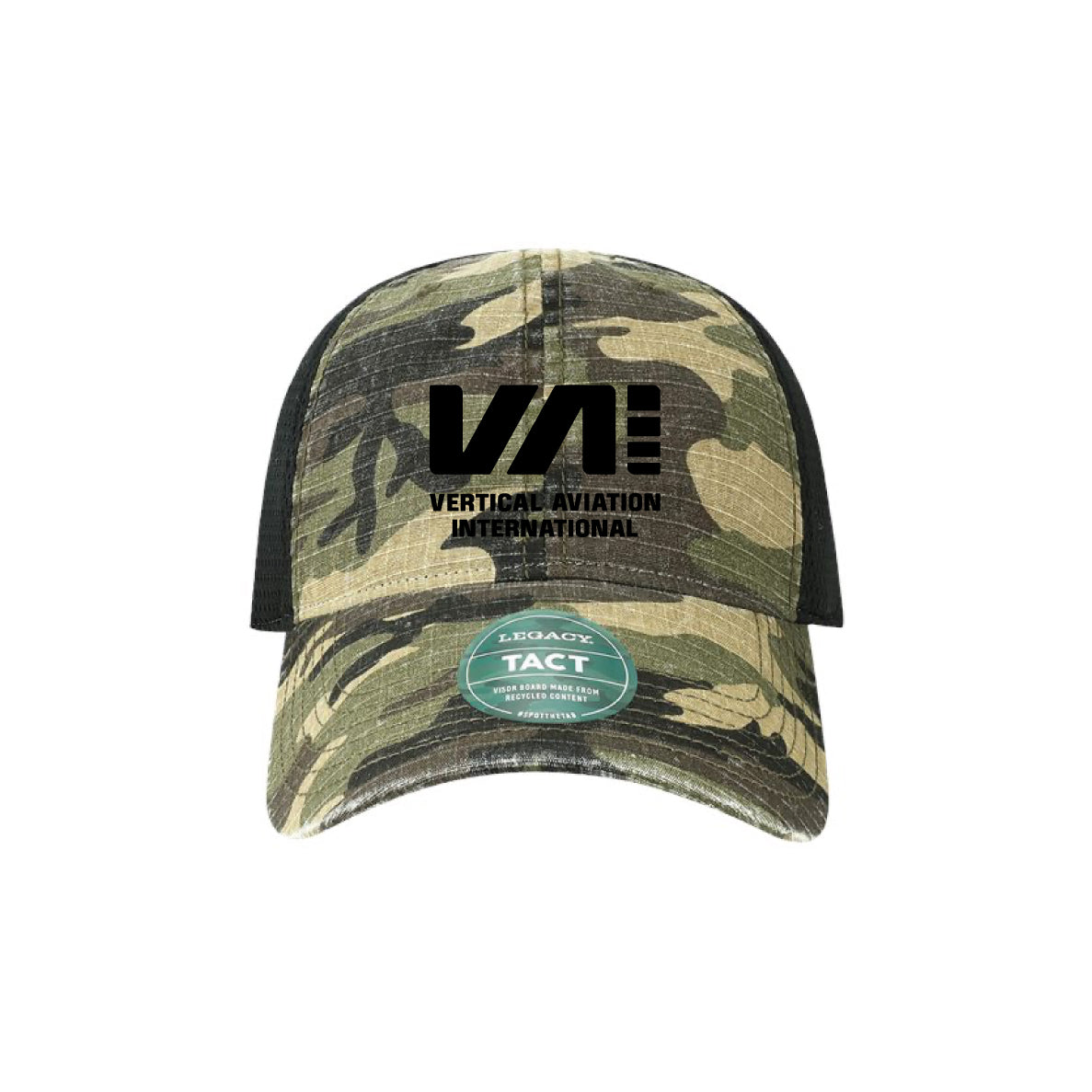 VAI Camo Tacticool Ripstop Cotton No Button Hat