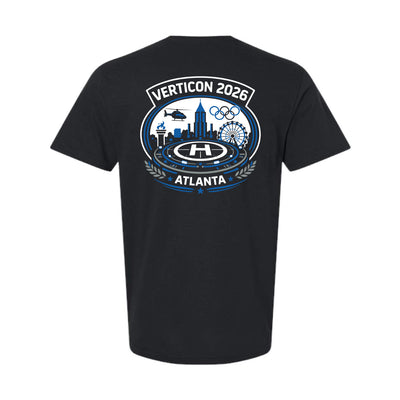 "VERTICON 2026" Black Cotton Tee